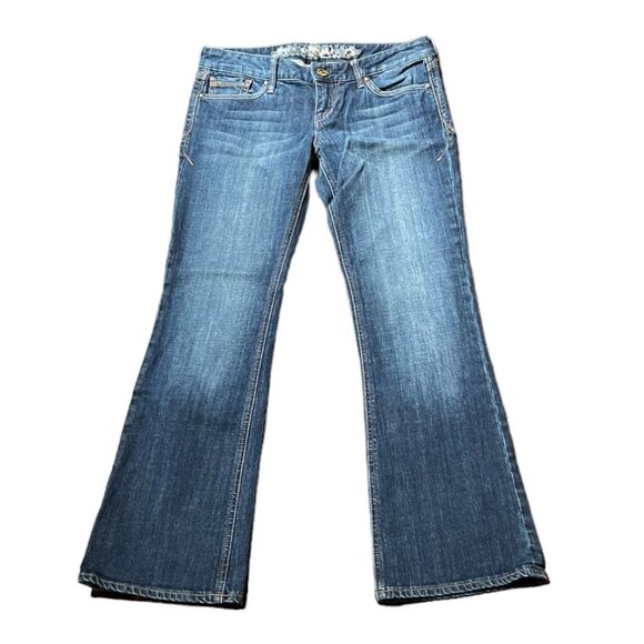 Women's Express Jeans Boot Stella Regular Fit Low Rise, Size 2S - Picture 1 of 8